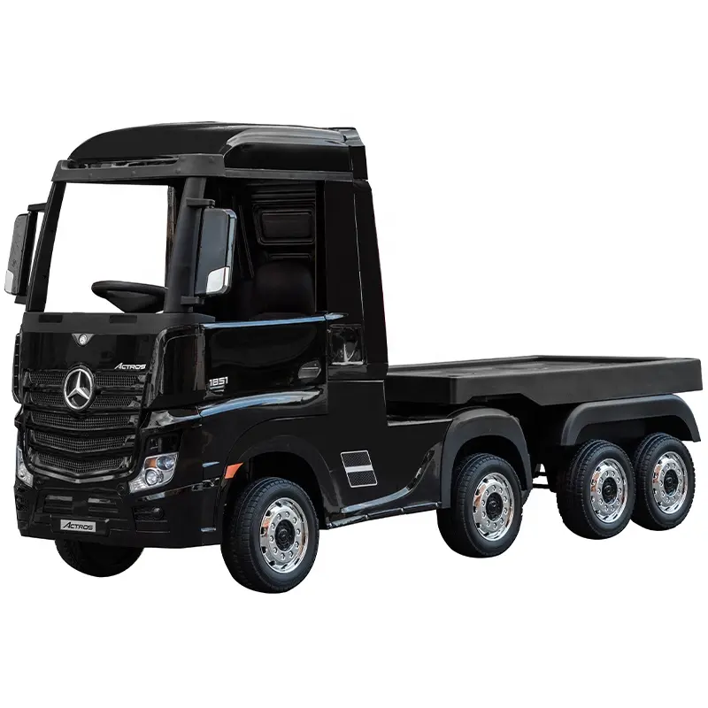 Benz Actros Lorry licensed 24V battery kids ride on truck electric children car with parental remote control