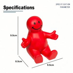 Pu Foam Stress Ball for Figurine Phone Holder Custom Logo Promotional Gift Squeeze <b>Toy</b> <b>Desk</b> Accessories Portable Letterpress - Product Image 4