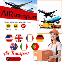 Transitaire maritime/aérien de Chine vers l'Allemagne, le Canada, le Royaume-Uni, l'Europe, l'Australie, les États-Unis, transitaire d'approvisionnement, fret porte à porte