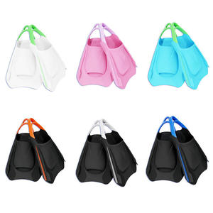 Aletas de Natación de Talón Abierto con Pala Corta, 3 Tamaños, Seis Colores, Personalización Flexible, Precio Mayorista - Product Image 4