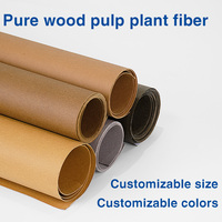 Rouleau de papier kraft Jacron biodégradable lavable ZHICAI, tissu en papier kraft gaufré, simili cuir végétalien, pour sacs, étiquettes de jeans