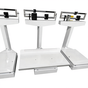 Báscula mecánica de acero para bebés con bandeja, 60 kg/150 lb, pantalla con indicador, para uso en el hogar, clínica u hospital, para bebés y niños pequeños, báscula para bebés 630 63 - Product Image 2