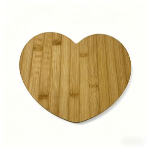 Bandeja de Bambú en Forma de Corazón, Plato de Postre de Madera Estilo Japonés, Bandeja para Servir Frutas y Pan, Uso en la Cocina - Product Image 5