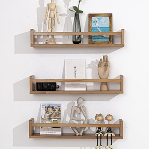 Set Van 3 Drijvende Houten Metalen Boekenplank Organizer Voor Kinderkamer Kinderkamer Decor Aan De Muur Gemonteerde Boekenplanken Voor Gebruik In De Keukenbadkamer
