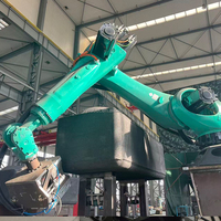 Robot de 6 Ejes para Máquinas CNC, Robot de Carga y Descarga Automática para Tornos, Fresadoras y Centros de Mecanizado