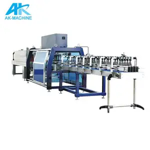 Plastic Wrap Sealing Machine Automatic Shrink Wrap Packaging Machine With Bottle Shrink Packing Machine