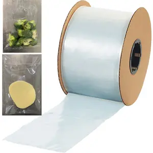 Custom Food Grade Anti Fog Chopped Vegetable Bagger Autobag Plastic Bags Roll Pre-opened Plastic Bags For Food Ingredients