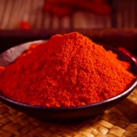 Poudre de piment rouge sec vendue directement d'usine, type de traitement brut pour entrepôt d'épices, procédé de séchage AD