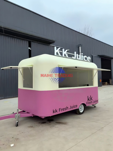 Bar à jus mobile, remorque à tacos et café, camion à glaces entièrement équipé, remorque food truck avec équipement de cuisine complet - Product Image 3