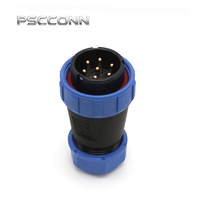 Connecteur étanche IP68 de qualité industrielle PSCCONN SP29 à 7 broches, compatible avec Weipu, prise de courant haute puissance pour équipement lourd