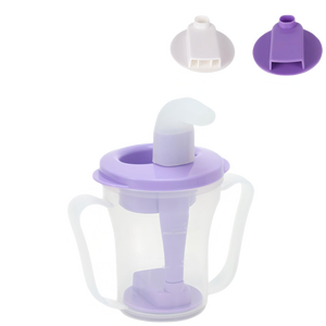 Populaire sans BPA Silicone bébé tasse bébé formation tasse bébé lait tasse pour enfant avec poignées faciles à saisir - Product Image 1