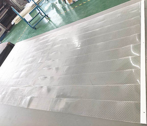 Boîte à glace industrielle en plastique semi-automatique pour lucarne transparente <span class=keywords><strong>bande</strong></span> aveugle de nuit perforée à motif horizontal intégré - Product Image 1