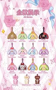 2026 Nuevo 100% Original Muñecos <span class=keywords><strong>de</strong></span> Peluche <span class=keywords><strong>de</strong></span> Vinilo <span class=keywords><strong>de</strong></span> la Serie Baby Three Alice Rabbit Town, Caja Sorpresa, Llaveros Adorables, Juguetes, Colgantes Lindos - Product Image 4