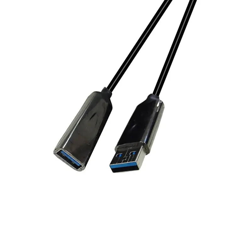 USB3.0 удлинитель 50 м 165 футов кабель для активного волоконно-оптического удлинителя 5 Гбит/с
