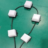 Décoration de plafond de boîte de nuit, lumière matricielle LED RGB contrôlée par DMX512