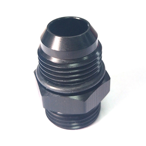 Nhôm dòng chảy cao <span class=keywords><strong>Inline</strong></span> ống nối phụ kiện an6 an8 AN10 Orb nam O-ring Ông Chủ Bơm nhiên liệu đường sắt adapter phù hợp - Product Image 3