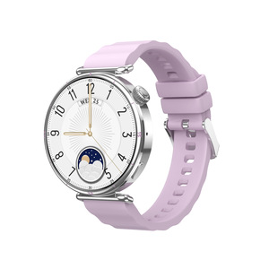 Reloj Inteligente Deportivo para Mujer CY37 con Pantalla IPS HD de 1.27 Pulgadas, Resistente al Agua IP68, Correa de Silicona, Carga Magnética, Monitor de Ritmo Cardíaco y Alarma - Product Image 4