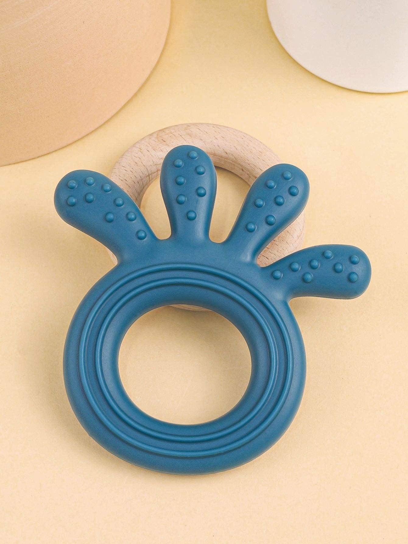 เจลซิลิโคนรูปปลาหมึกสีน้ำเงินเข้ม