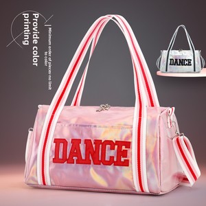 Bolsa de baile cruzada personalizada de gran capacidad <span class=keywords><strong>para</strong></span> niñas, Ropa de baile escolar de entrenamiento deportivo <span class=keywords><strong>para</strong></span> niños, bolsas de baile de Ballet <span class=keywords><strong>para</strong></span> niños - Product Image 5
