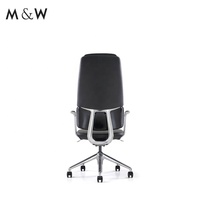 M & W Nouveau design moderne de chaise pivotante de bureau ergonomique en cuir de haute qualité