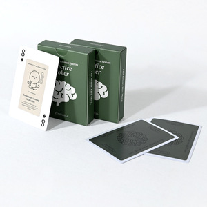 Cartas de juego personalizadas 62x87mm de papel estucado con esquinas redondeadas para promoción del juego Guandan - Product Image 1