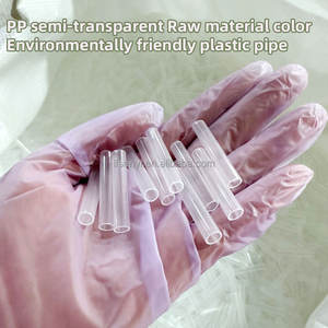Профессиональное производство прозрачная полипропиленовая пластиковая труба 6,2 мм OD 35 мм L индивидуальные круглые акриловые упаковочные трубки - Product Image 5