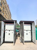 Poste de transformation compact préfabriqué extérieur haute performance de type boîtier 1000 kVA 2500 kVA pour la distribution d'énergie industrielle