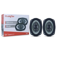 Haut-parleurs audio de voiture directs d'usine de 1200 watts MF-6941 la conception de haut-parleur de voiture coaxial 6x9