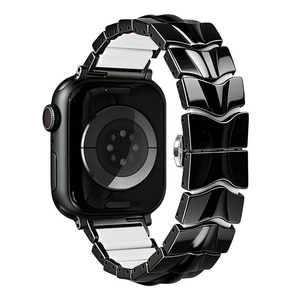 Correa de Repuesto Personalizada de Primera Calidad para Reloj, Híbrida de Metal y Silicona, Correa Deportiva para Apple Watch 11 10 9 8 7 6 SE - Product Image 6