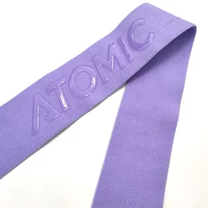 Bande élastique en silicone pour les femmes, motif de lettres, ceinture d'épaule