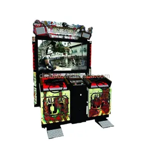 Arcade arma juegos pistola de tiro máquina de juegos de simulador de tiro arrasando tormenta para venta