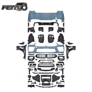 Kit de carrocería 1:1 de carrocería ancha <span class=keywords><strong>M8</strong></span>, versión mejorada para la Serie 8 G14 G15 G16, parachoques delanteros y traseros, guardabarros y parrilla de material PP de alta calidad. - Product Image 1