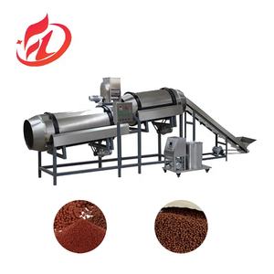 Secador de pellets de alimentación de peces flotante completamente automático Máquina de fabricación de alimentos para peces animales Máquina de procesamiento de alimentación de línea de inflado - Product Image 5