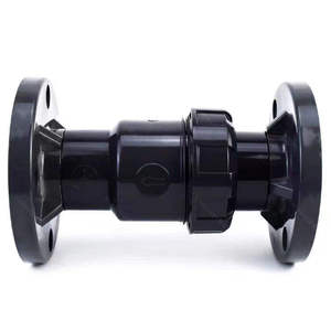 <span class=keywords><strong>Clapet</strong></span> <span class=keywords><strong>anti</strong></span>-<span class=keywords><strong>retour</strong></span> à union simple en PVC-U, en plastique, norme DIN ANSI, pour conduites chimiques et d'égouts - Product Image 3