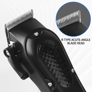 Tondeuse à <span class=keywords><strong>cheveux</strong></span> électrique professionnelle avec écran LCD, lame lavable, 4 peignes <span class=keywords><strong>de</strong></span> guidage, rechargeable par USB, faible bruit, pour barbiers et usage domestique - Product Image 2