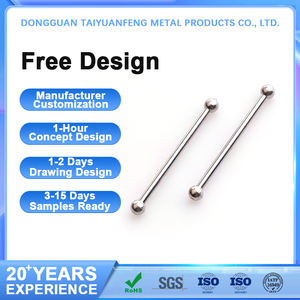 304 स्टेनलेस स्टील बॉल हैंडल स्क्रू रॉकिंग बॉल 16 मिमी एम 4 एम 5 एम 6 एम 8 एम 10 एम 16 एम 20 डबल बॉल हेड स्क्रू - Product Image 1