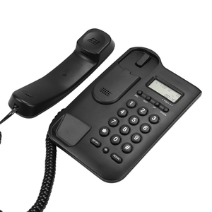 Prix d'usine Téléphone fixe de bureau Téléphones de bureau Téléphone d'identification de l'appelant analogique avec écran LCD - Product Image 2