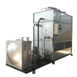 Applications multi-industrie Condenseur par évaporation Tour de refroidissement fermée refroidie à l'eau Prix