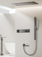 Ensemble de douche thermostatique encastré mural MYN avec affichage numérique, entièrement en cuivre, robinets thermostatiques pour la maison