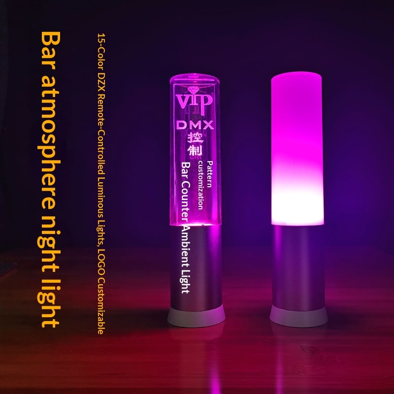Yellow Vibrant Plastic LED Glow Stick AAA Battery Remote Control Carnival Concert Camping Kids Activities Glows Low Light Hook