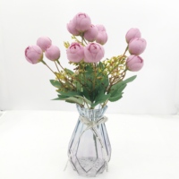 Qida Xh003 5 Hoofden Gedroogde Bloemen Decoratieve Bloemen Planten Voor Thuis Bruiloft Decoratieve Bloemen Hot Koop 130237