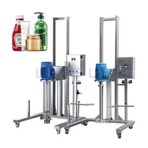 Cosmetic emulsifier mixer batch high shear homogenizer mixer for dairy food