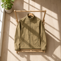 Veste tactique à logo personnalisé, veste coupe-vent en softshell, veste imperméable, veste bomber d'hiver, veste zippée pour homme, veste de chasse