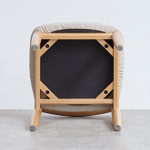 Taburete de Bar Moderno de Madera de Haya Maciza, Banco para Dormitorio o Cocina - Product Image 4