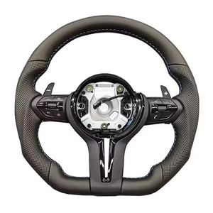 Volante Deportivo de Cuero con Base Plana M Sport para BMW F10 F20 F30 F32 F36 F80 F82 M3 M4 - Product Image 1