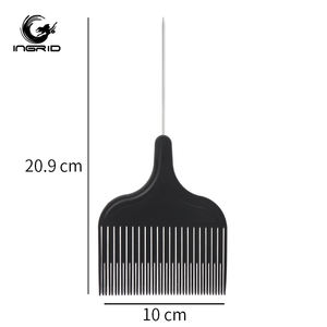 หวีหางหนูสำหรับสไตลิสต์ผมอุปกรณ์ร้านเสริมสวยมืออาชีพหวีหางหนูสำหรับการเลือกทำผมแบบไฮไลต์ - Product Image 4