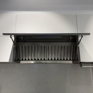 Hotte de cuisine encastrable 36 pouces, 1000 m³/h, corps en acier inoxydable, 3 vitesses, filtre à déflecteurs, minuterie à temporisation, éclairage LED - Product Image 2