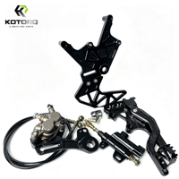 Kit de conversion double étrier KOTORQ pour Light Bee X LBX Talaria XXX X3 avec support d'étrier CNC Ultra Bee, amélioration E-Moto