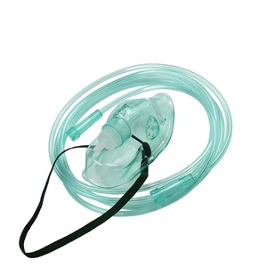 Masque à oxygène TEXNET en vinyle souple transparent pour le confort du patient <span class=keywords><strong>et</strong></span> l'évaluation visuelle, certifié ISO, modèle TEX00071 - Product Image 3
