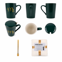 Coffrets cadeaux de tasses et serviettes de luxe personnalisés avec logo personnalisé, coffret cadeau promotionnel pour la remise des diplômes, Noël et Thanksgiving